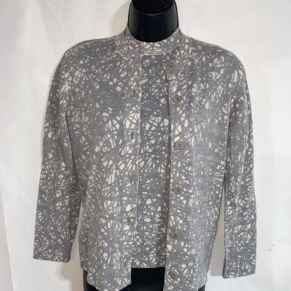 Balenciaga Women's Gray Wool Sweater Set Size XS 2 Pcs